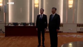 Xi Jinping riceve Blinken a Pechini: Cina e Usa partner e non nemici