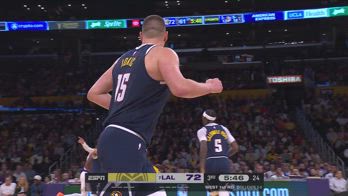 Playoff NBA, tripla doppia per Jokic in gara-4 vs Lakers