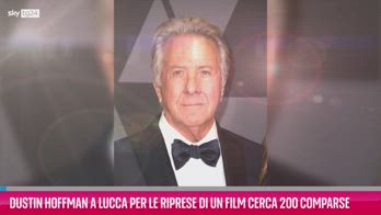 VIDEO Dustin Hoffman a Lucca cerca 200 comparse per un film