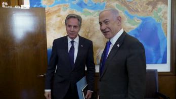 Guerra in Medioriente, faccia a faccia Netanyahu - Blinken