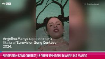 VIDEO Eurovision 2024, le prime immagini di Angelina Mango