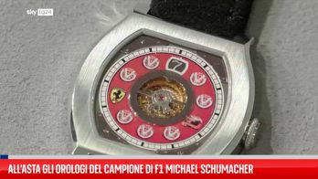 All'asta gli orologi del campione di F1 Michael Schumacher