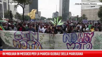 Città del Messico, in migliaia alla marcia pro-marijuana