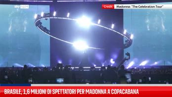 Folla a Rio per ultimo concerto Celebration Tour Madonna