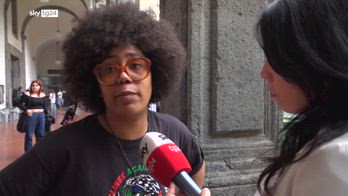 Napoli, parlano studenti pro Palestina accampati in Università