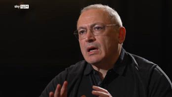 Khodorkovsky a Sky Tg24: gli atti di sabotaggio di Putin in Europa sono già cominciati