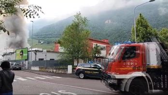 ERROR! Bolzano, scoppiato incendio in stabilimento industriale