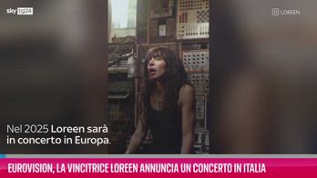 VIDEO Eurovision, la vincitrice Loreen in concerto in Italia