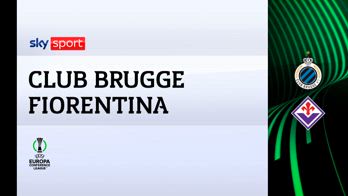 Bruges-Fiorentina 1-1: gol e highlights