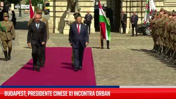 Il presidente cinese Xi a Budapest da Orban