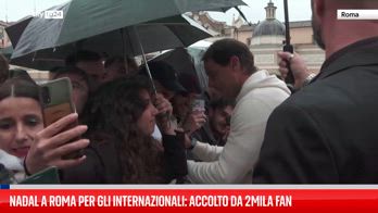 Tennis, Nadal incontra i fan a Roma
