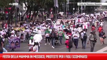 Città del Messico, donne manifestano per ritrovare propri figli