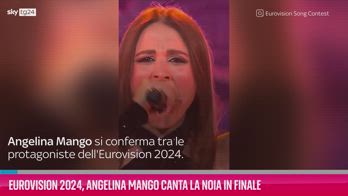 VIDEO Eurovision 2024, Angelina Mango con La Noia in finale
