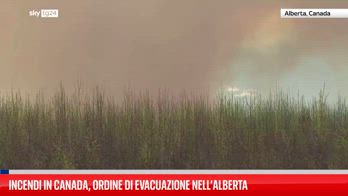 Incendi in Canada, ordine di evacuazione nell’Alberta