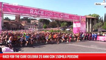 Race for the Cure, 150mila presenze alla corsa contro tumori al seno