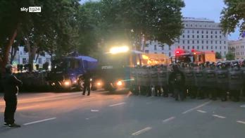 Georgia, 20 arresti a Tiblisi nelle proteste contro anti Ue