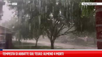 Tempesta si abbatte sul Texas: almeno 4 morti
