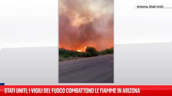 ERROR! Incendi in Arizona, vigili del fuoco combattono contro le fiamme