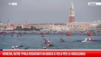 Venezia, 7500 regatanti nelle acque della Laguna