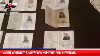 Napoli, arrestato cittadino ghanese con molti documenti falsi