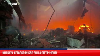 Ucraina: raid russo colpisce negozio a Kharkiv, morti