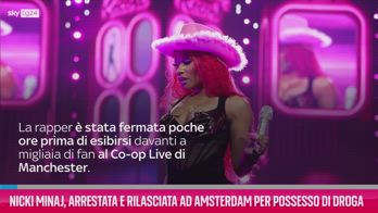 VIDEO Nicki Minaj, arrestata e rilasciata ad Amsterdam