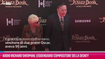 VIDEO Addio Richard Sherman, leggendario compositore Disney