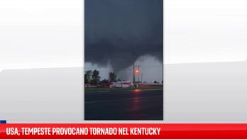 Usa, tempeste provocano tornado nel KentuckyUsa, tempeste provocano tornado nel Kentucky