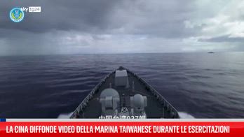 Cina diffonde video della marina taiwanese durante le esercitazioni