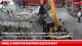 Smaltimento di rifiuti illeciti in Campania, 12 arresti