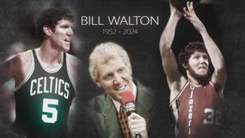 NBA, il tributo a Bill Walton