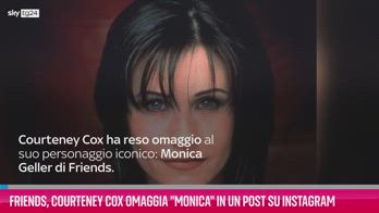 VIDEO Friends, Courteney Cox omaggia "Monica"  su Instagram