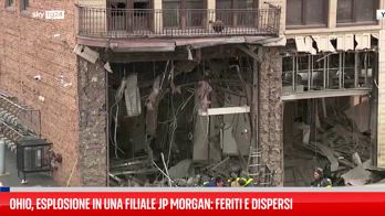 Ohio, esplosione in una filiale JP Morgan: feriti e dispersi