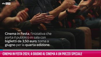 VIDEO Cinema in Festa 2024 torna iniziativa prezzo speciale