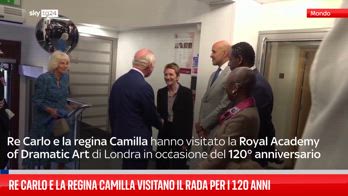 Re Carlo e la regina Camilla visitano la Rada per i 120 anni