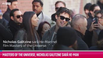 VIDEO Masters of the Universe Nicholas Galitzine sarà He-Man