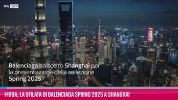 VIDEO Moda, la sfilata di Balenciaga Spring 2025 a Shanghai