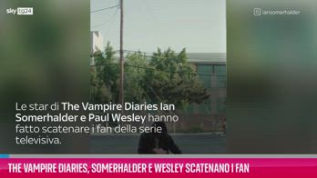 VIDEO Somerhalder e Wesley scatenano i fan su instagram