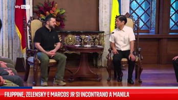Zelensky nelle Filippine incontra presidente Marcos