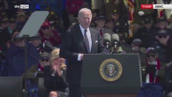 D-Day, Biden lancia un appello: non abbandonate l'Ucraina