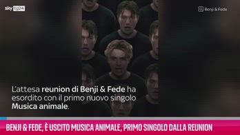 VIDEO Benji & Fede, Ã¨ uscito Musica animale
