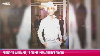 VIDEO Pharrell Williams, le prime immagini del biopic