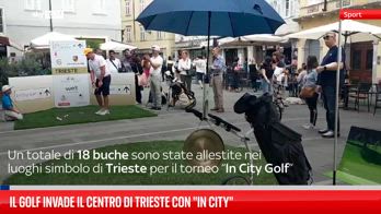 Il golf invade il centro di Trieste con "In City"