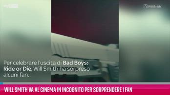 VIDEO Will Smith va al cinema in incognito