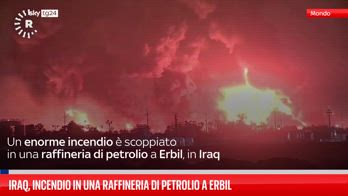 Incendio in una raffineria di petrolio nel nord dell'Iraq
