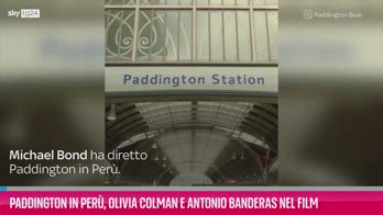VIDEO Paddington in Perù, Colman e Banderas nel film