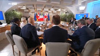 Meloni al G7, il discorso integrale al termine della prima giornata