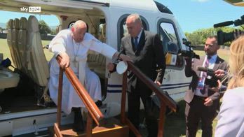 G7, arrivo del Papa a borgo Egnazia