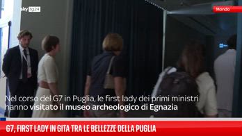 G7, first lady in gita tra le bellezze della Puglia