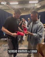 NBA Finals, scambio di maglia tra Doncic e Sergio Ramos